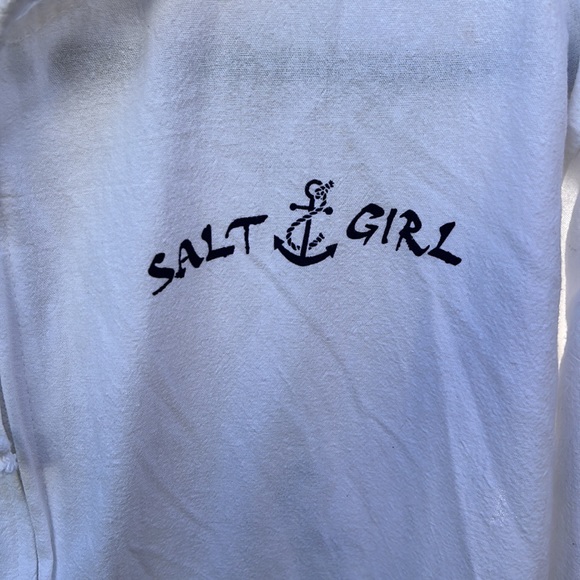 Salt Girl Cotton Seed lightweight Shacket - Picture 5 of 11